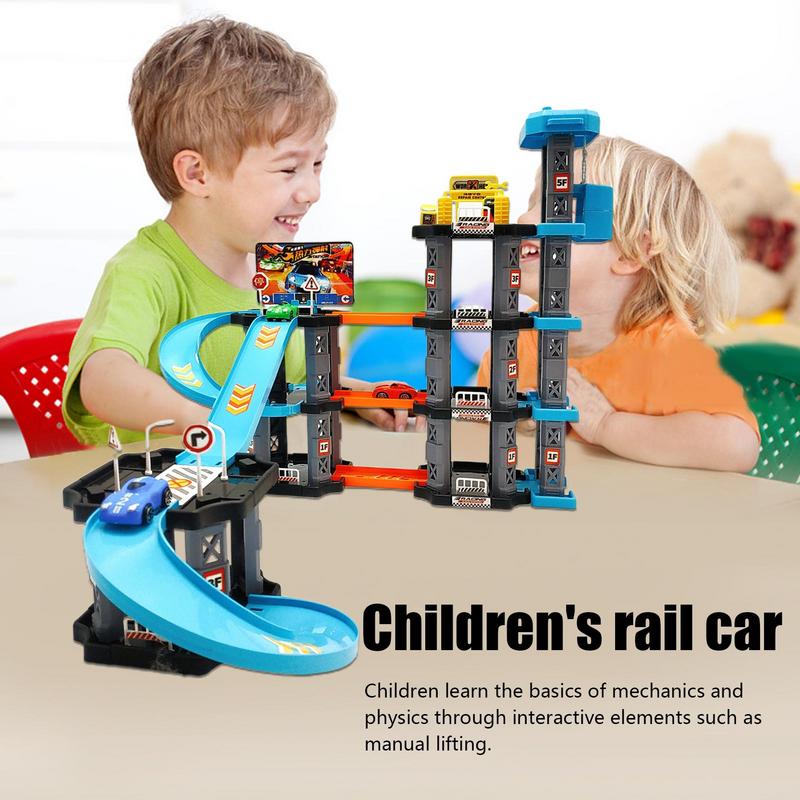 カーレーストラック ランプおもちゃ 子供用ガレージ カタパル - Hot Wheels Car Track Sets のレビューと価格