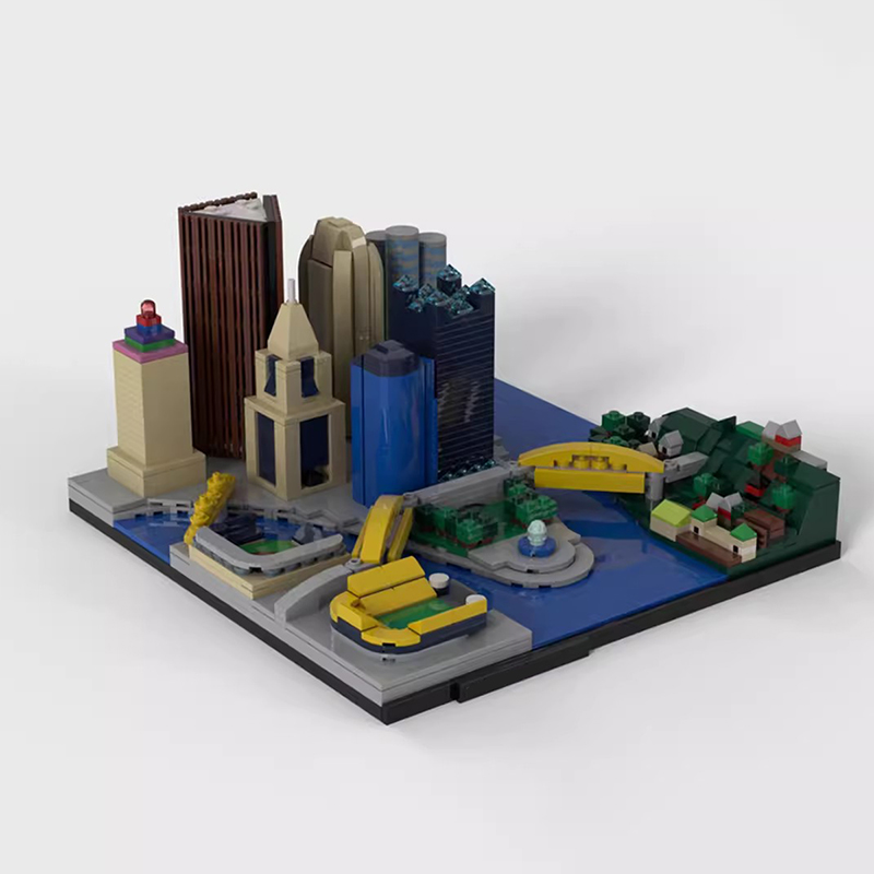 Bricklink-子供のための都市の古典的な線アーキテクチ - Lego Set Creator のレビューと価格